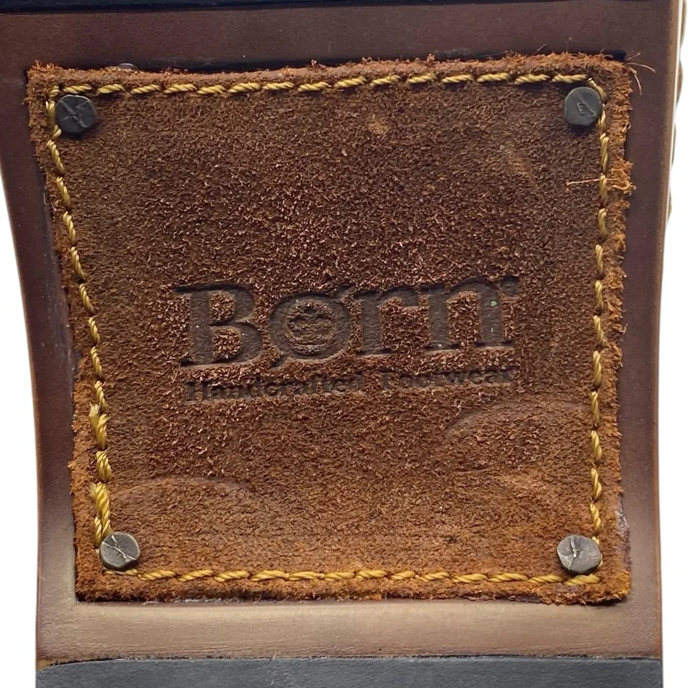 Born Womens Shoes Bandy Mules Sz 10 Brown Suede Slip On Burnished Comfort Casual - Picture 14 of 15